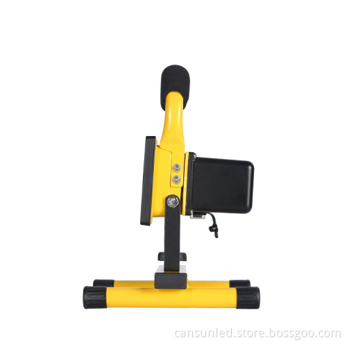 High Brightness IP65 Rechargeable LED Flood Lights - Working Time Over 5 Hours